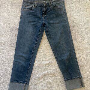 Gap Straight Cuffed Jeans